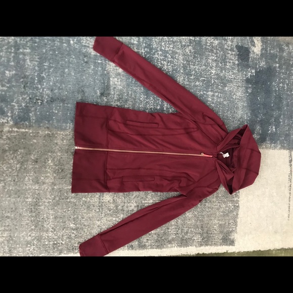 Ladies Lululemon Stride Jacket *Brushed burgundy - Picture 4 of 10